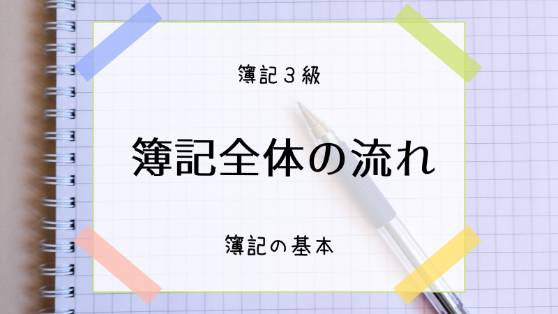 簿記全体の流れ